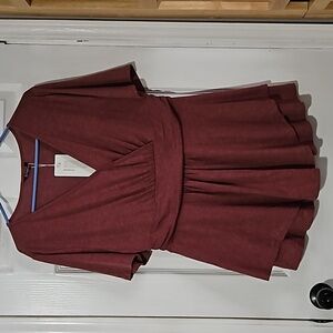 BLOOMCHIC  TIERED SHORT SLEEVE TOP 12